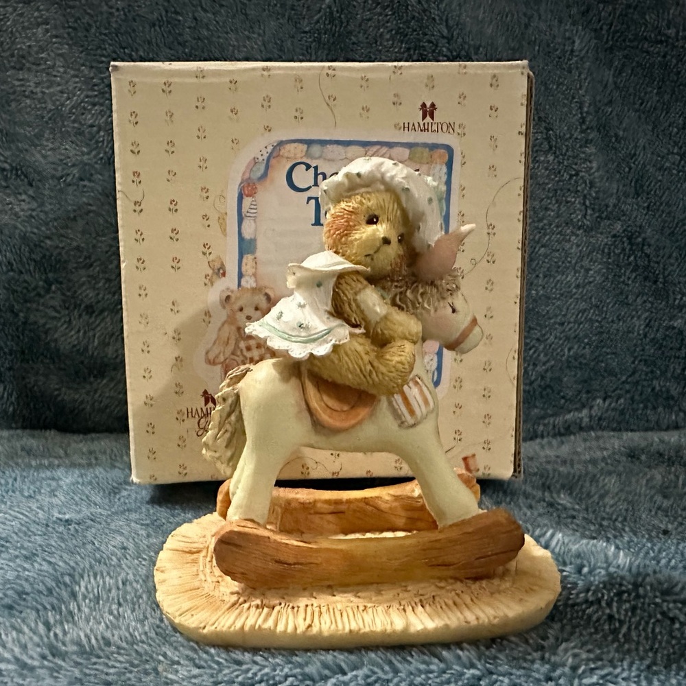 Charming Teddy Bear Figurine
